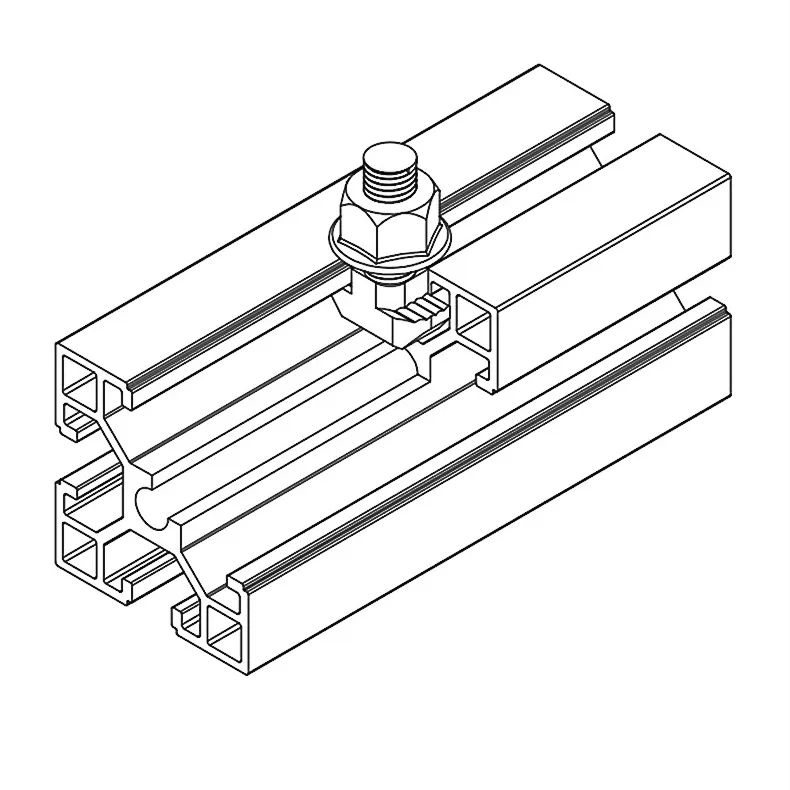 T-Slot Aluminum Profile M4 M5 Hammer Head T Slot Nut
