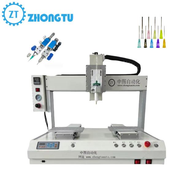 Quality Fully Automatic Glue Dispenser for Metal parts & Customized Functions for sale