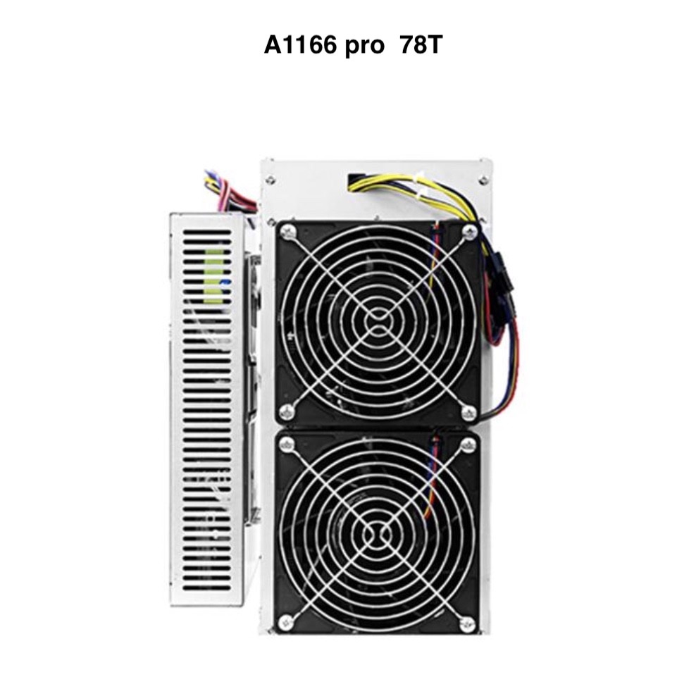 Canaan Avalon A1166 pro 78th/s asic Blockchain mining Bitcoin Miner Machine 3400W