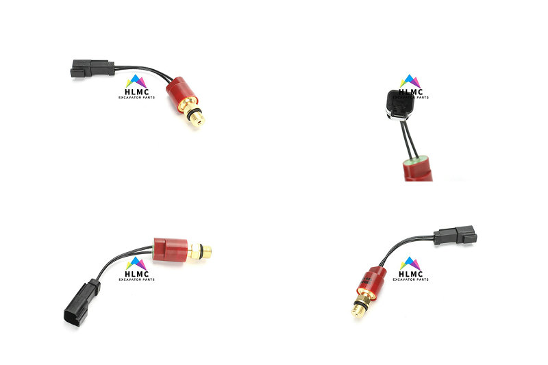 P6Z 332-J0670 JCB Red Oil Pressure Switch Sensor Excavator Spare Parts