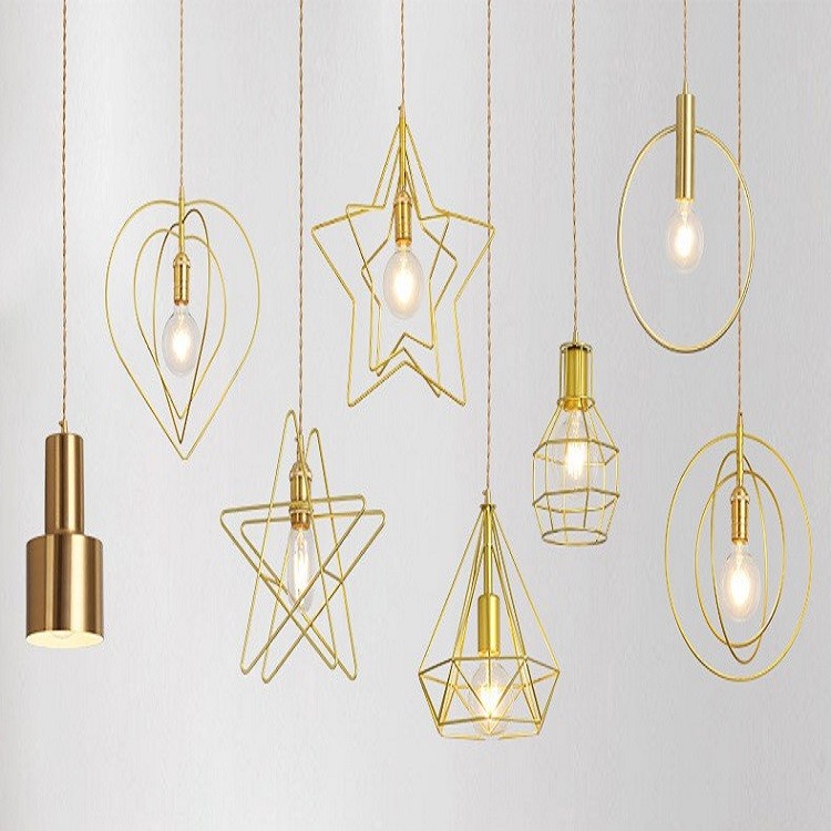 D30cm Round Metal Modern Pendant Light Home Decoration