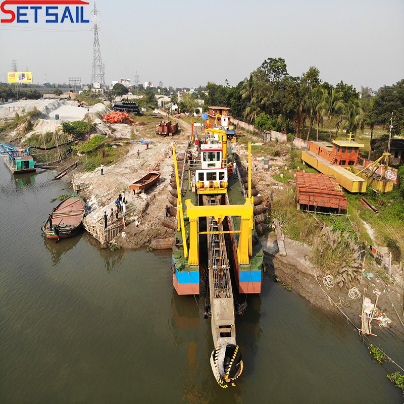 Sea and Port Sand and Gravel Dredging Ship