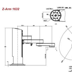 Loading And Unloading Robot Hitbot Z-Arm 1632 4 Axis Pick And Place As Cobot