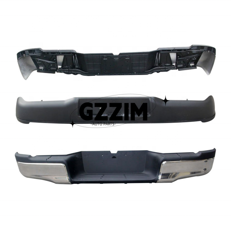 ABS Plastic Chromed Car Rear Bumper For Toyota Hilux Revo Vigo 2016