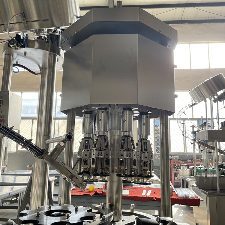 SUS304 Automatic Bottle Capping Machine 1/4/6/8/12 Capper Head
