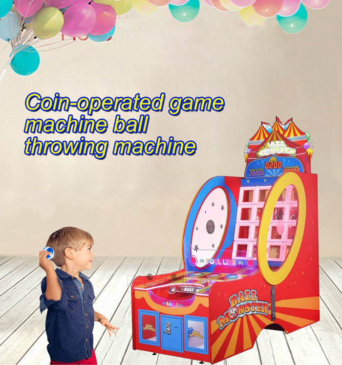 Thowring Monster Ball Redemption Game Machine Coin Operated