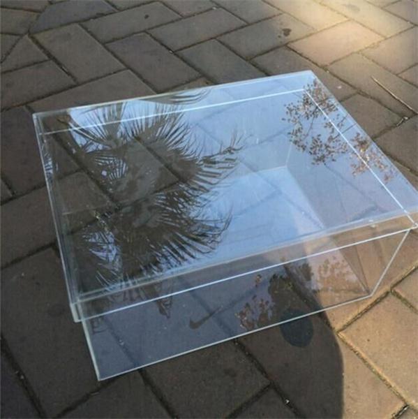 New design Clear Acrylic Shoe Display Case