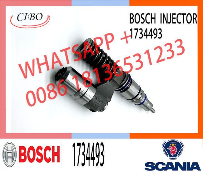 Neutral Diesel Engine Fuel Injector 0414701092 Fuel Injector Assembly 1734493 For SCANIA DC13076A