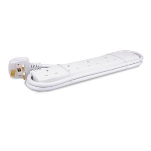 4 Way UK Standard 13A WiFi Smart Power Strip Power Metering Function