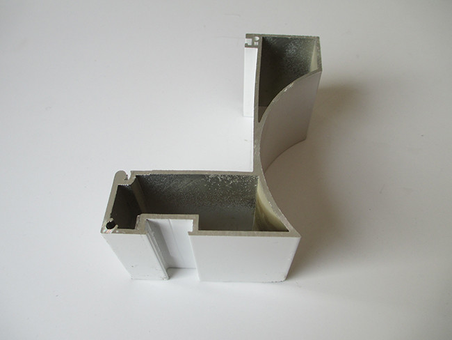 Economic Extruded Aluminum Kitchen Profile White Painted 1m - 7m Length