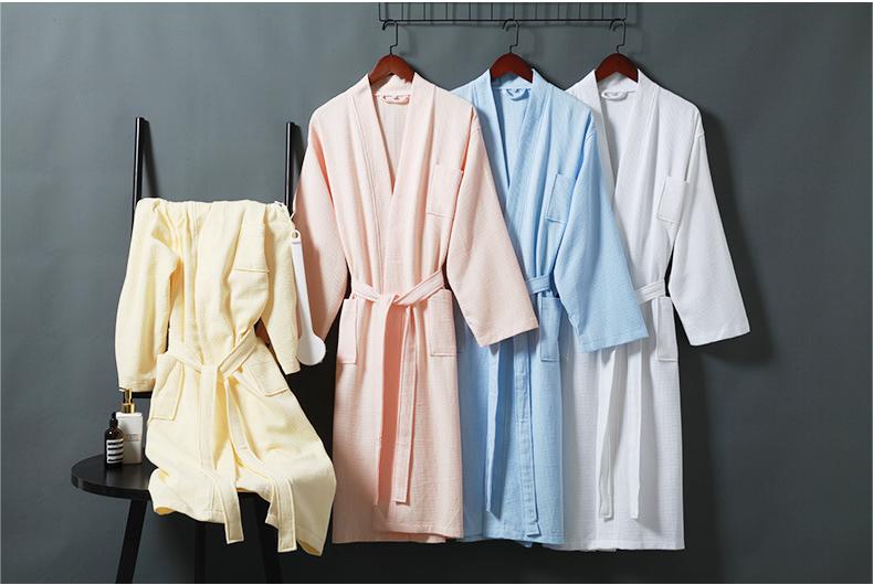 Beauty Salon Bathrobes with Custom Logo Enhance Your and Impress Your Guests