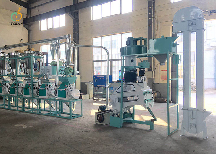 Industry Corn Flour Mill Wheat Processing Plant Customized Design CTCM Series