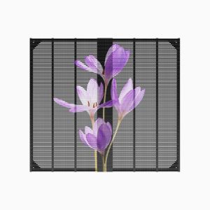 Outdoor P2.6 Full Color LED Grille Screen IP65 Transparent Shopping Malls and