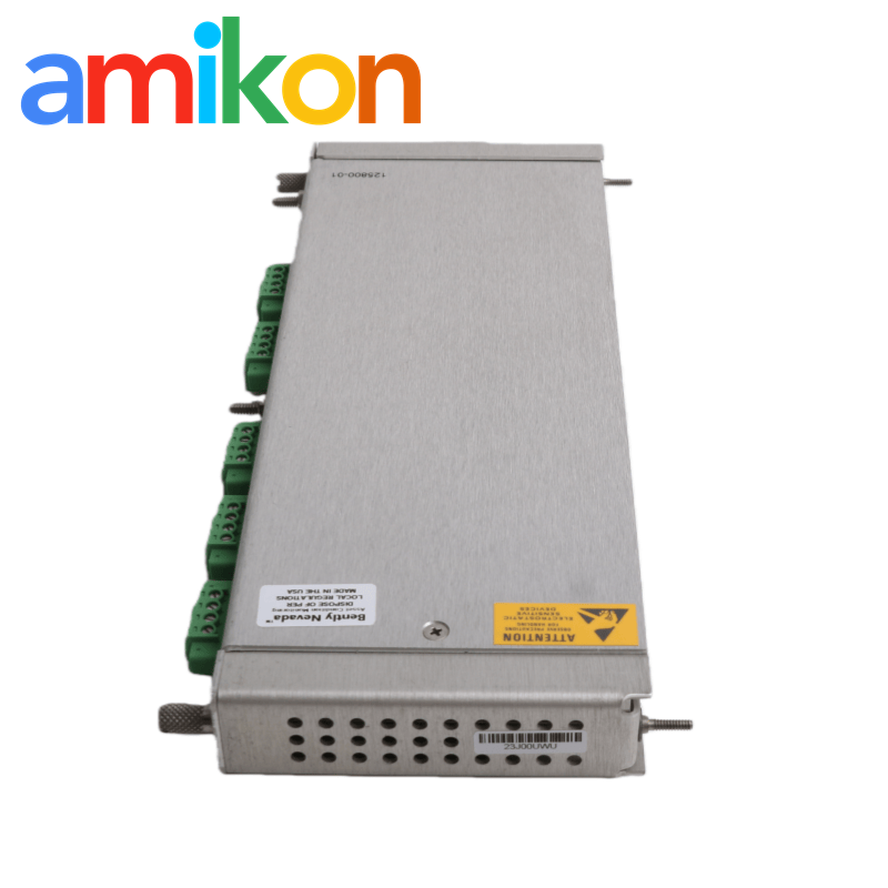 Bently Nevada 125800-01 Keyphasor I/O Module Compact 2.5x11.2x24.2cm with 0-95%