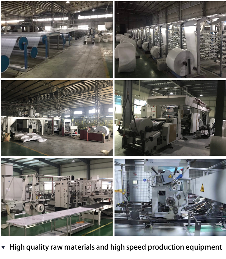 Pp Woven Block Bottom Valve Cement Bag 25kg 50kg PP Valve Block Bottom