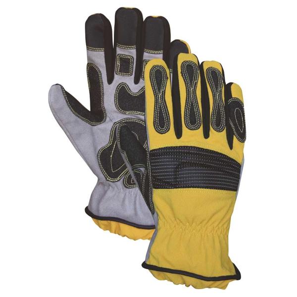 Quality High Abrasion Rubber Tek Reinforced Rescue Extrication Gloves Size 7 - 10 for sale