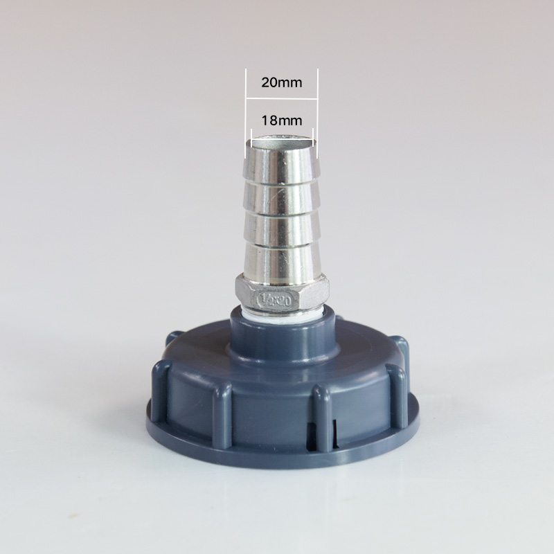 2"*1/2" 2"*3/4" 2"*1.2" Stainless Steel Valve Accessories IBC Fitting Adapter Connector