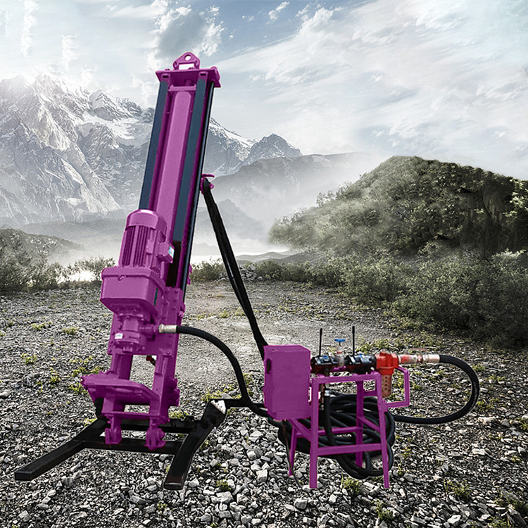 20m Deep Horizontal Directional Borehole Drilling Equipment Mining Rotary Drill Rig
