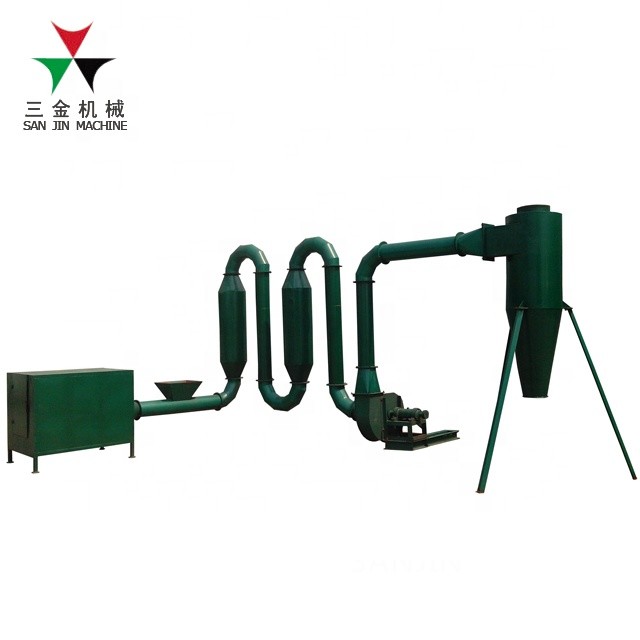 Airflow Dryer Rice Husk Sawdust Biomass Dryer