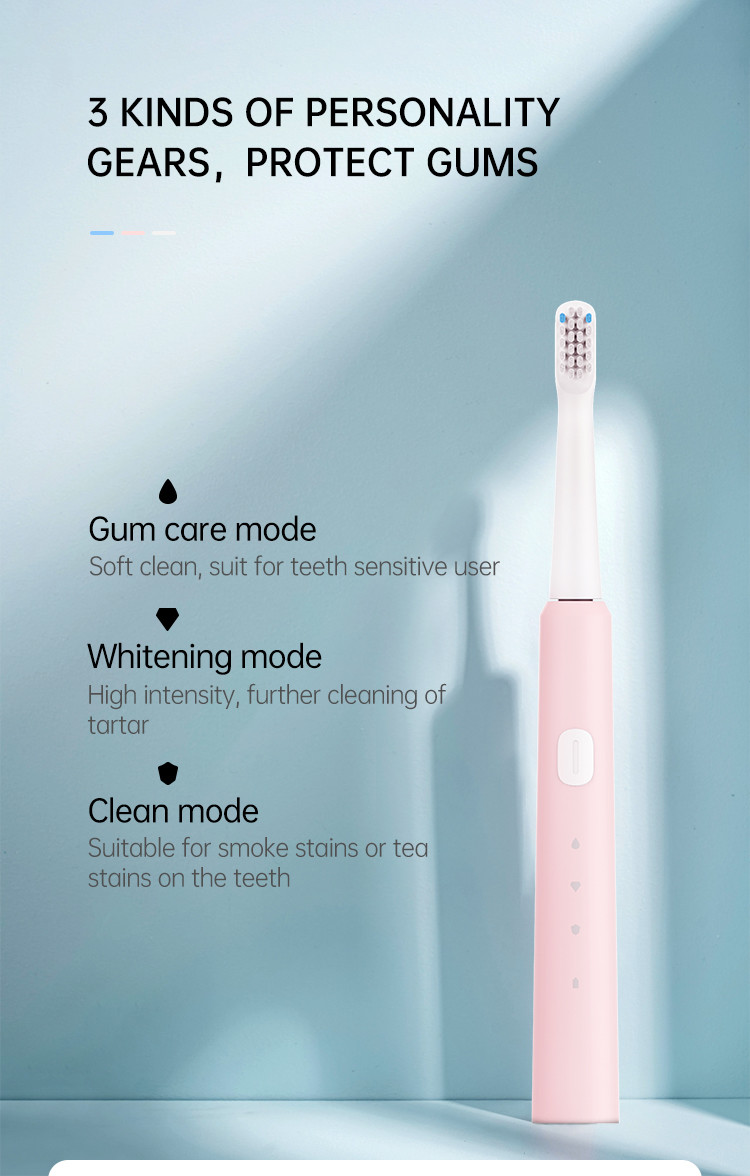 wholesale IPX7 waterproof 70 days long battery life travel Electric Toothbrush