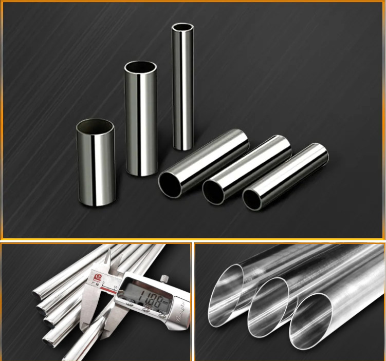 Baosteel 1mm-10mm Seamless Stainless Steel Pipe 200 Series 201 202 204