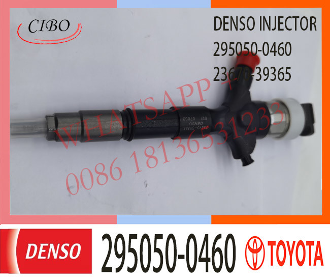 295050-0460 Common Rail Fuel Injector 23670-39365 23670-30400 For TOYOTA