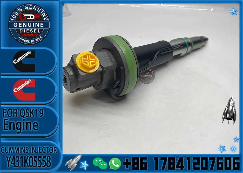 Brand New Diesel High Pressure Common Rail Fuel Injector Y431K05558 Y431K05417 4964170 4964171 2867149 For QSK19 Diesel Engine