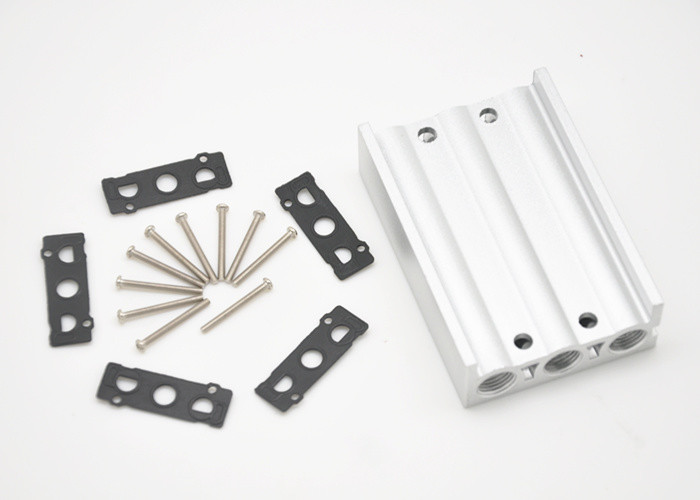 Textile Yin Auto Cutting Machine Parts / Cutter Parts SS5Y3-20-05 5CM Manifold
