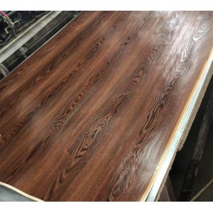 3D hard pressed synchronized texture finish mdf