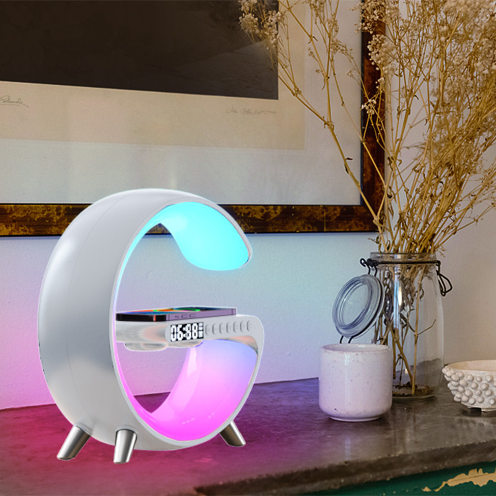Black G-Speaker-Light-Source G Speaker Lamp Smart Light Sound Machine