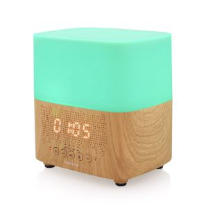 China Ultrasonic Bluetooth Speaker Aroma Diffuser Alarm Clock on sale