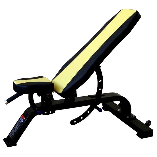 Commercial Adjustable Weight Bench Press Gym Equipment Free Weights Bench for Indoor Use Metal Material