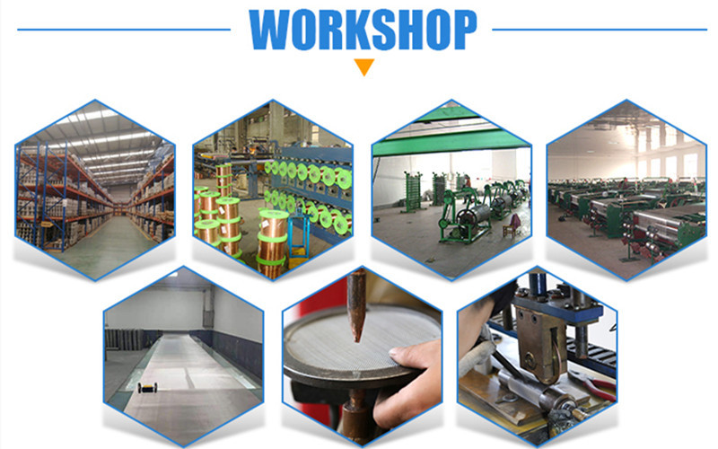 Portable Basket Sintered Filter Elements Proous Mesh Sand Control