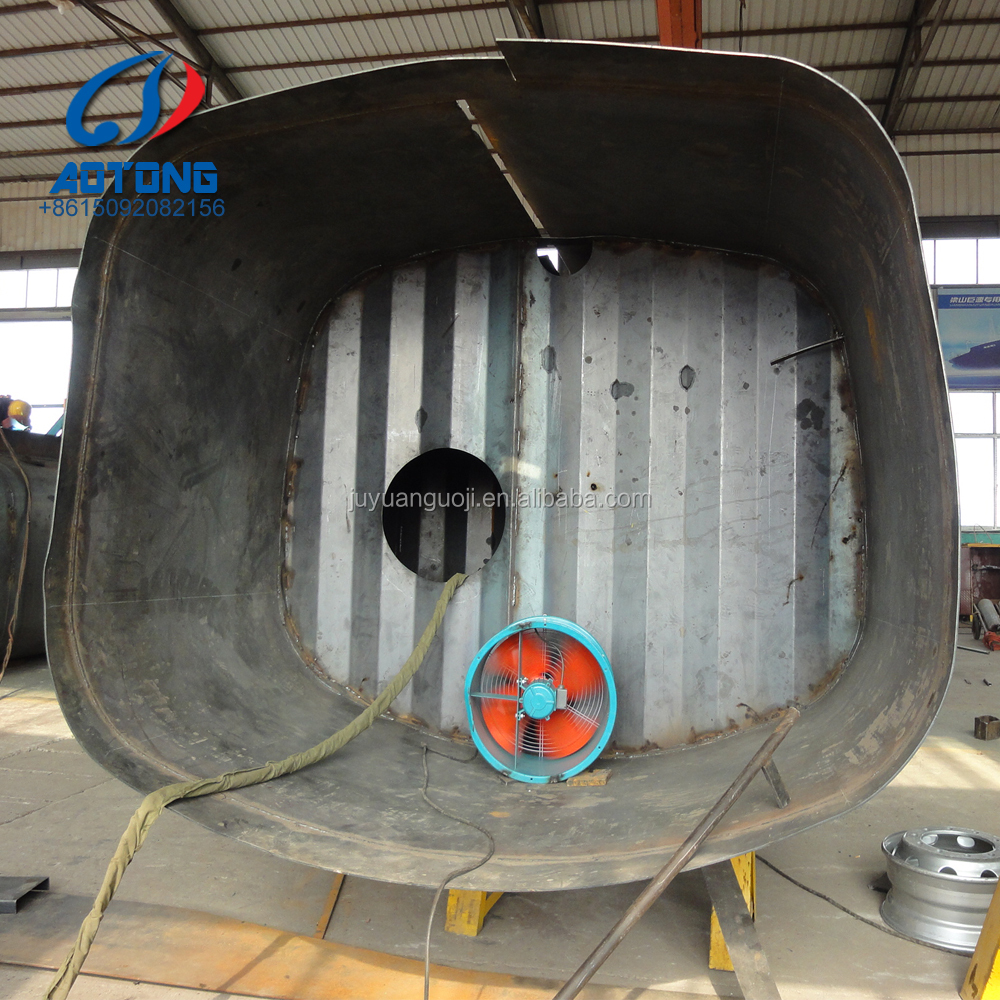 Aluminum Alloy Fuel Tank Semi Trailer with Manhole in Good Condition