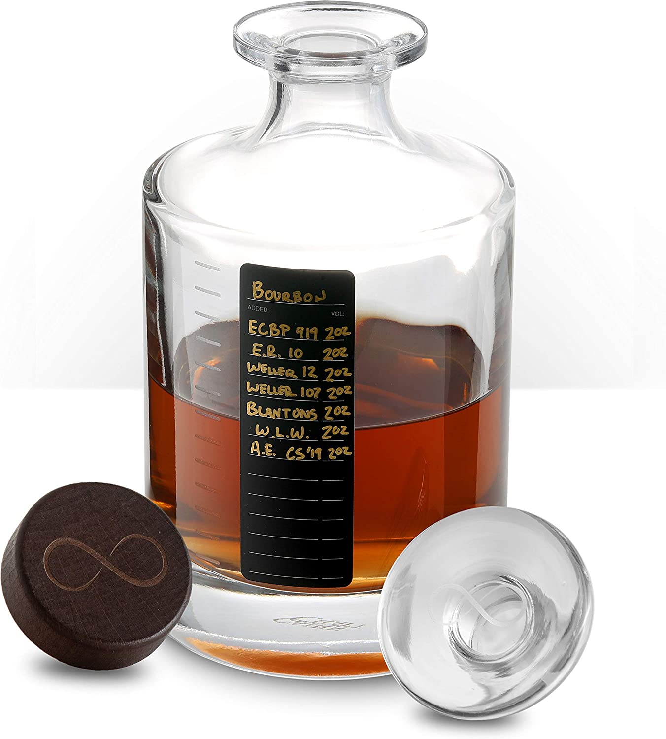 Glass Visa Bottle Sealing Type Cork 250ml 500ml 700ml 750ml Vodka Brandy Mini Bottle