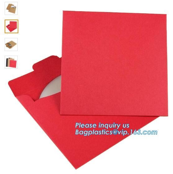 OEM Invitation Black Envelope With Triangle Open, Wholesale Paper Envelope,stamping paper letter envelope and postal car