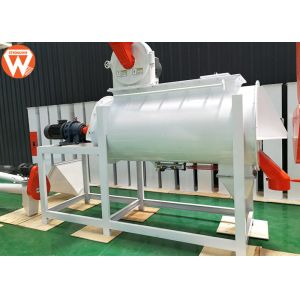 1T/H Cattle Feed Manufacturing Machine With Vertical Pulverizer Compact