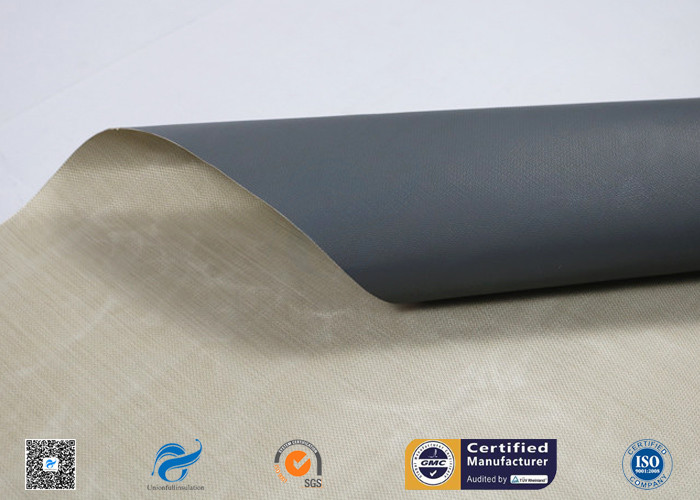 Satin Weave PTFE Coated Glass Fibre Fabric 260℃ High Temperature Resistance