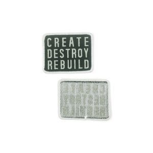 Customized Design Peel And Stick Embroidered Patches Environmental Friendly