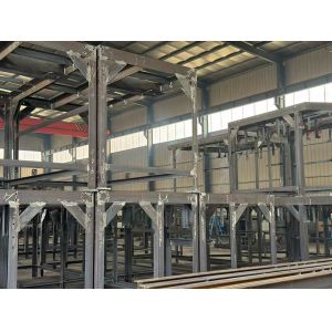 Customized Steel Structure Platform for Supporting Electrical Cabinet On Bottom