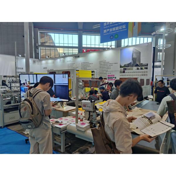 HD Touch Screen Control System for Curtains Blankets Bedding Manufacturing Machinery