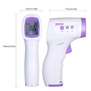 LCD Digital IR Thermometer Forehead Thermometer / Non Contact Infrared