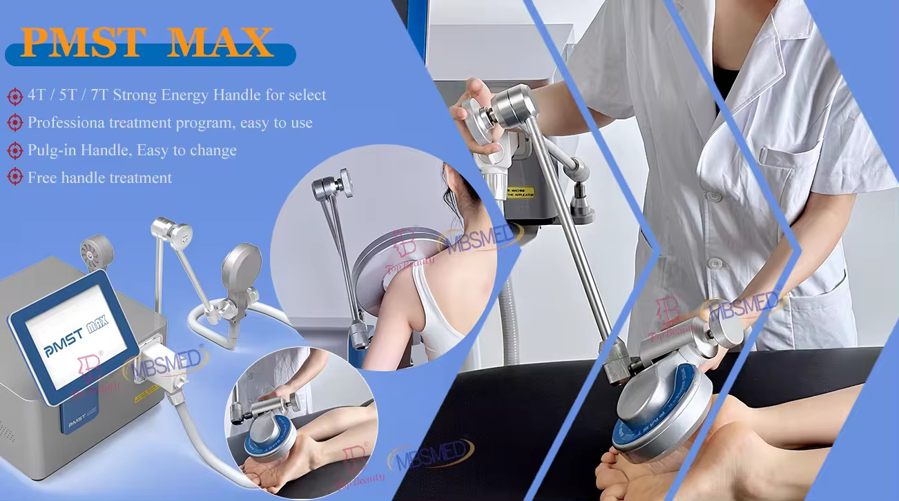 PMST Neo Plus 5T Pulsed Physio Magneto Laser Magnetoterapia Pain Management Device Magnetotherapy Equipment