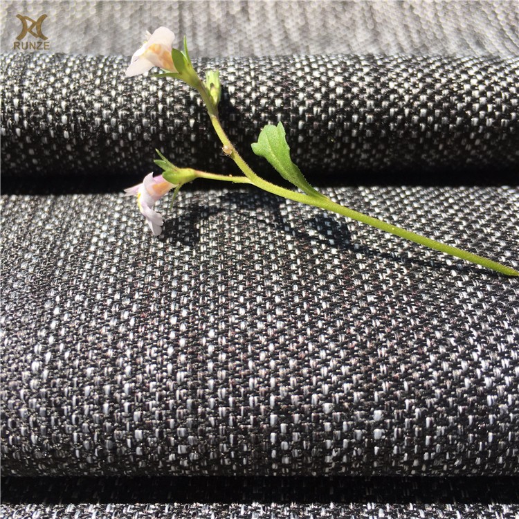 Thick Coarse Sheeting Cloth for Baby Stroller Bags 285gsm Woven Cation Two Color Plain