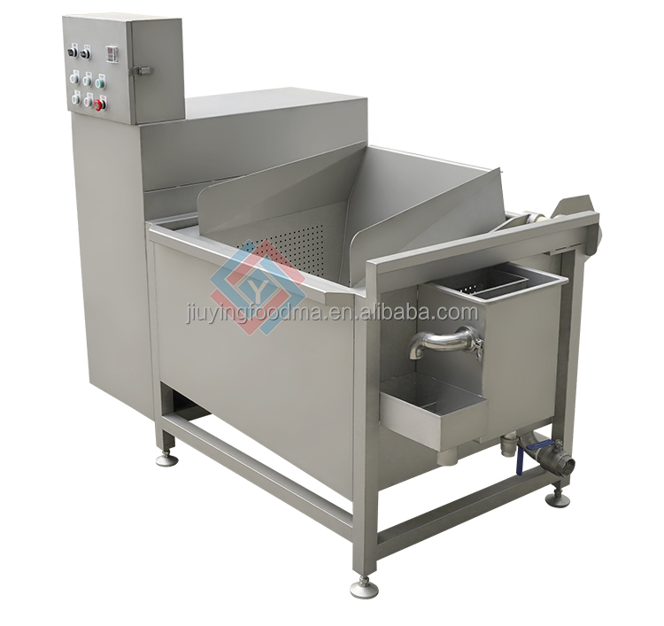 Jiuying 250L Single tank fruit and vegetable cleaning machine with full 304 stainless steel body