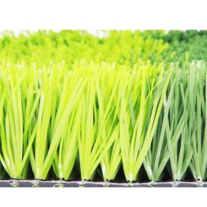 Good Stiffness 45mm Height Football Artificial Turf Multi Directional For Ball