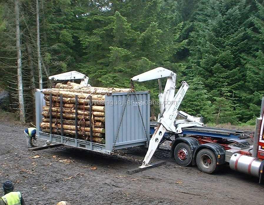 King Pin 2" 50mm JOST 3 Axle Container Side Lifter Semi Trailer for Container Handling
