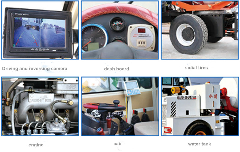 One Year Warranty Mobile Concrete Mixer Elite 4 Cubic Mixer Truck For Cement Mixing 4m3 Concrete Mixer