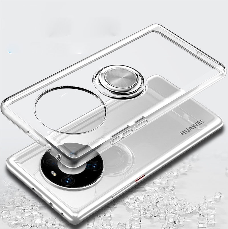 Kickstand Finger Grip Phone Case 360 Degree Rotating For Huawei Mate 40 Pro