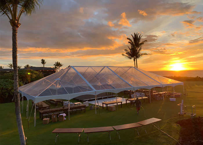 Rainproof 1000 People 20x50m Heavy Duty Event Tent